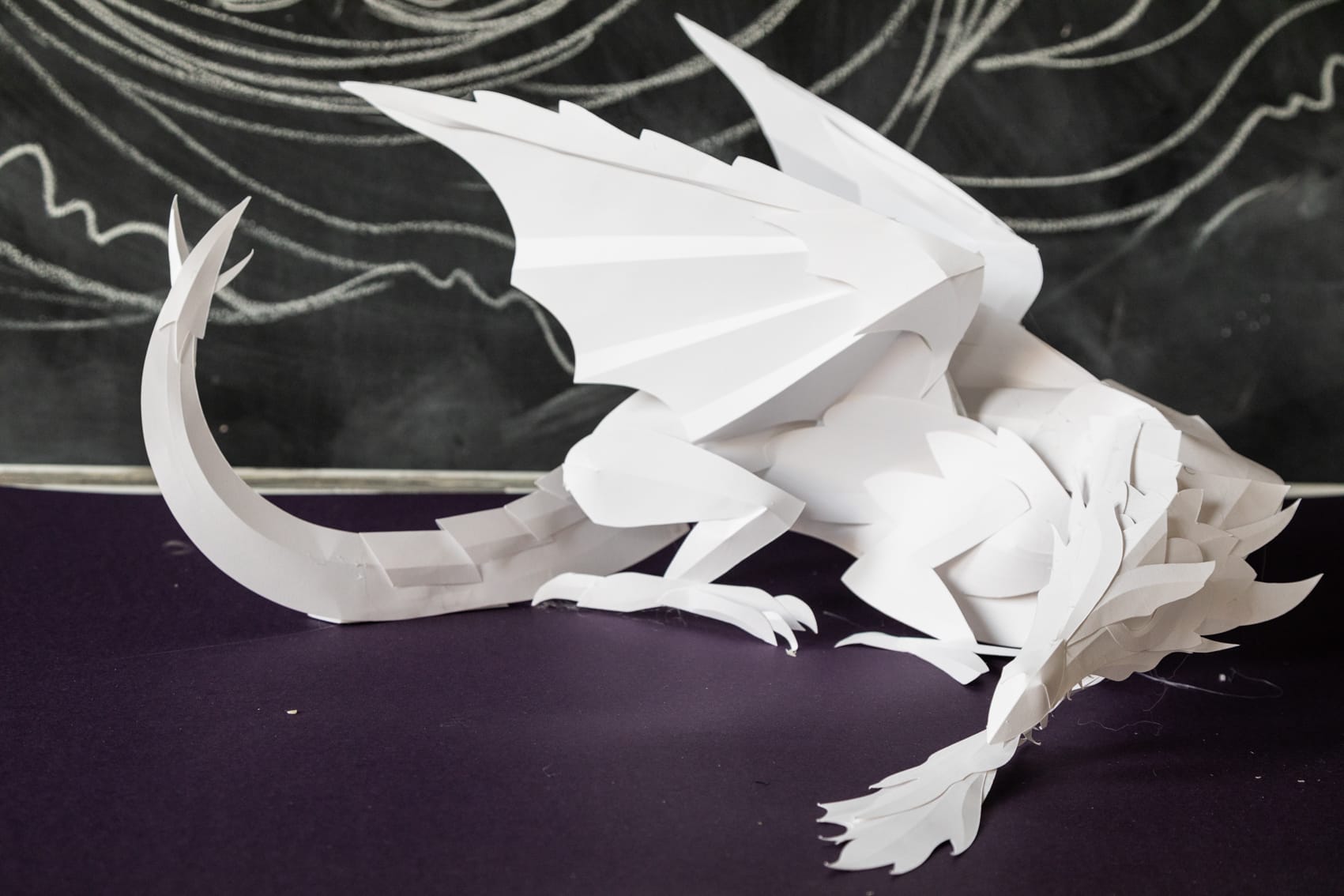 Making an office dragon