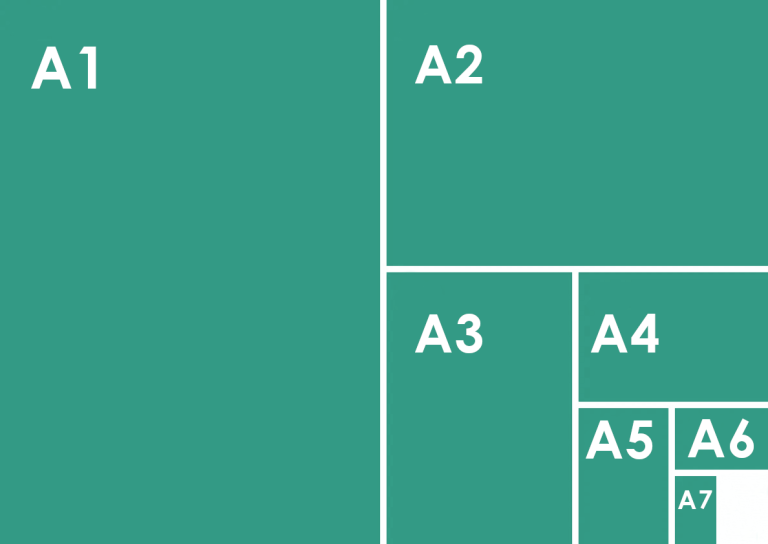 paper sizes