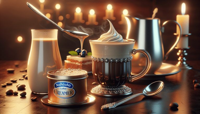 Coffee delights with liquid and powdered creamer options