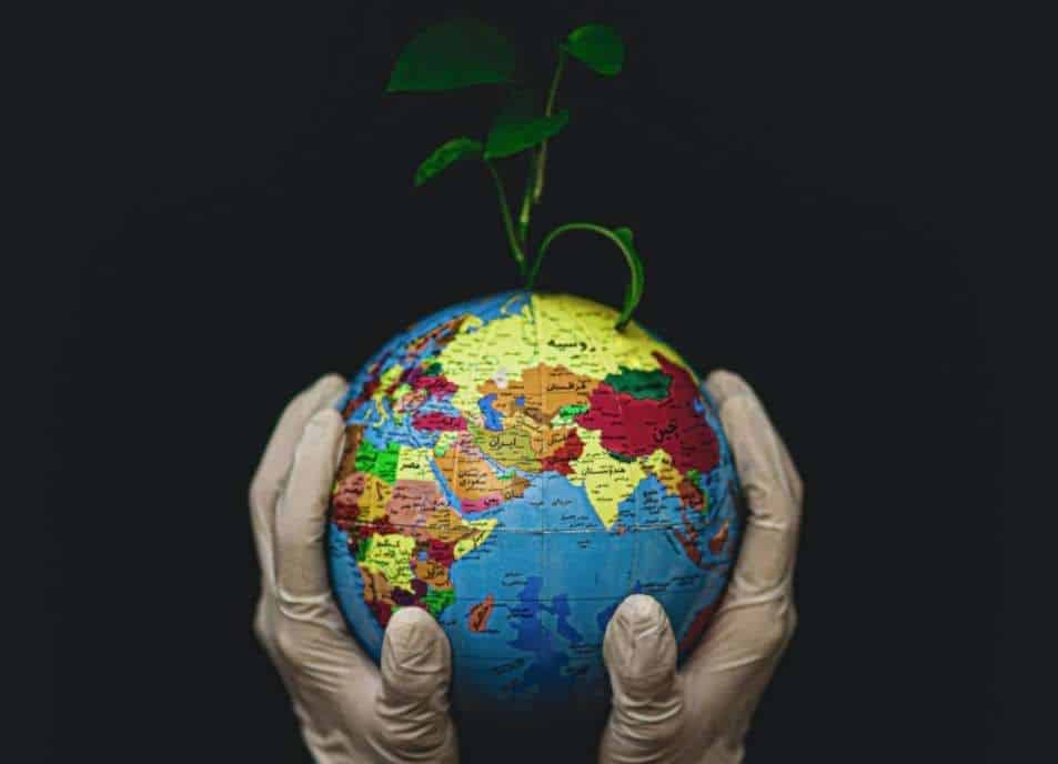 Green actions, purchases and communications to protect the planet green actions